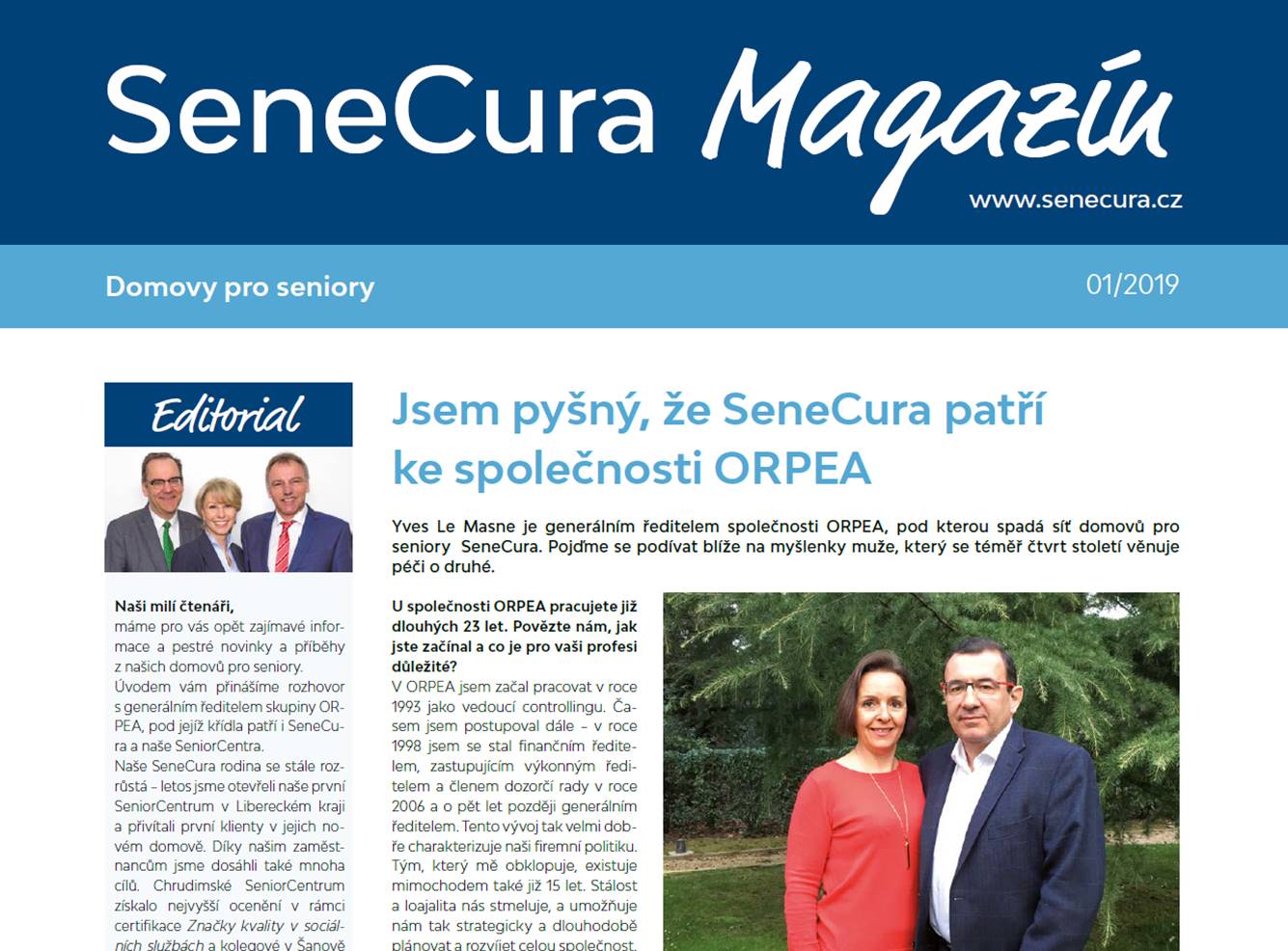 Přečtěte si nové číslo SeneCura Magazínu!